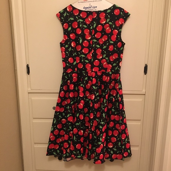 Cherry Pinup Swing Dress BNWT - Picture 6 of 8